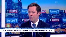 François-Xavier Bellamy : l'agression de Jordan Bardella est «absolument intolérable»