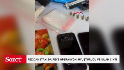 Sarıyer’de rezidanstaki daireye operasyon: Uyuşturucu ve silah çıktı; 2 şüpheli tutuklandı