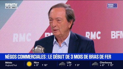 Fournisseurs: "Ils savent qu'on va leur demander des baisses", déclare Michel-Édouard Leclerc à l'ouverture des négociations commerciales
