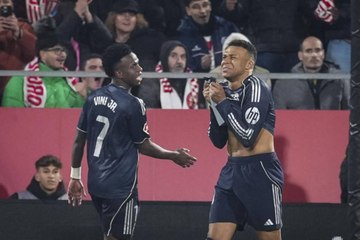 David Sánchez celebra el liderato del Barcelona