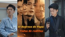 (Doblado) Papá regresó, de rodillas todos