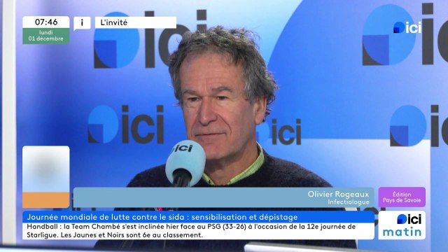 Olivier Rogeaux infectiologue à l'hôpital de Chambéry