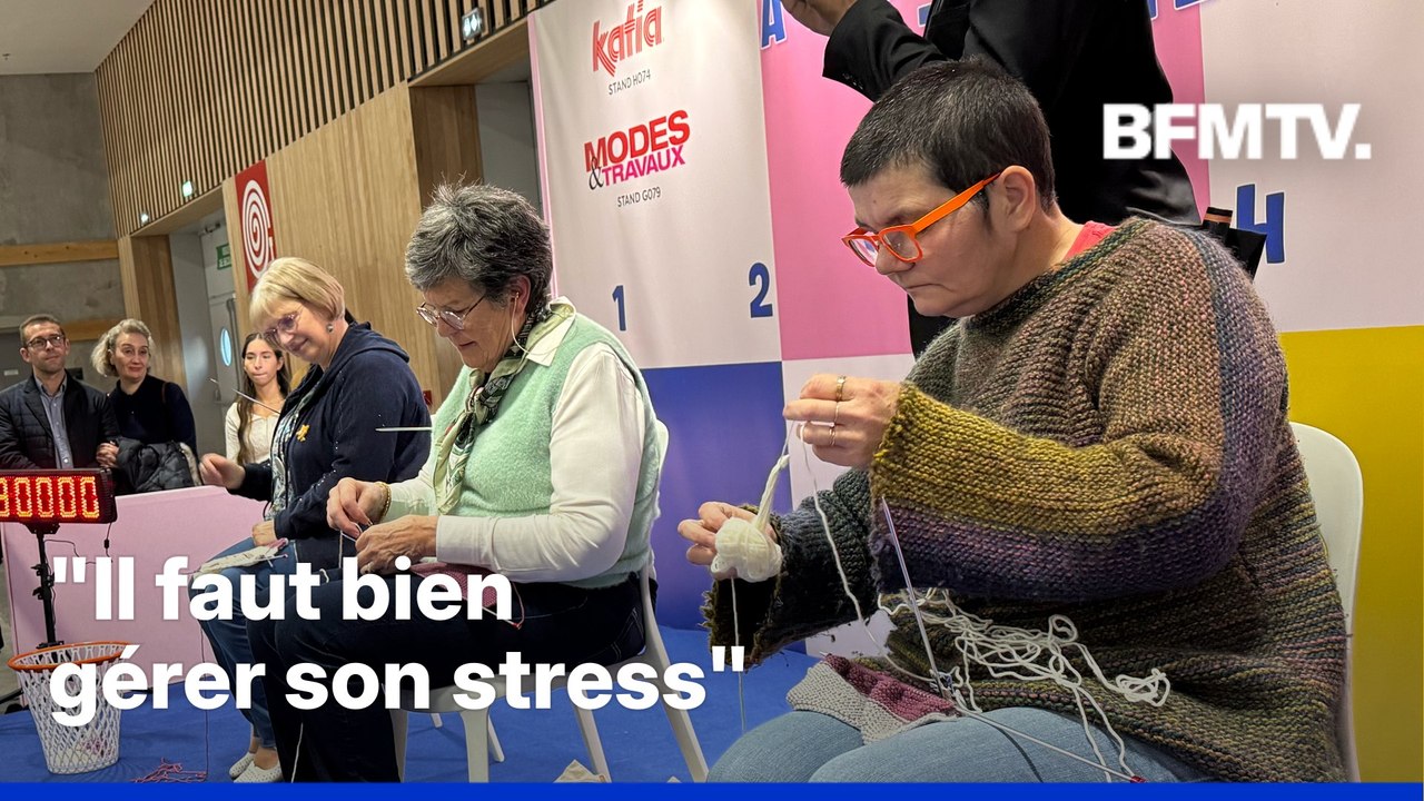 ROBIN DE BFM - Le championnat de France de vitesse de tricot