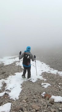 صعود پیوسته از چهار جبهه به قله دماوند، نخستین رکورد یک زن ایرانی - فیلم هیچکس نخوابد