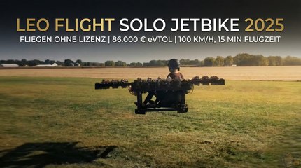 eVTOL 2025: Was kann das Leo Flight Jetbike wirklich?