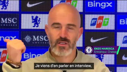 Maresca s'en prend à l'arbitrage après le rouge de Caicedo