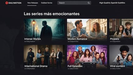 Colección de las series nuevas más emocionantes en español. Historias intensas, romance moderno, drama internacional y episodios completos para todos los fans de contenido viral. Perfecto para quienes buscan nuevos estrenos, series dobladas y sub español