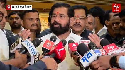 'शिवसेनेचे 35 आमदार फुटणार', संजय राऊतांच्या वक्तव्यावर एकनाथ शिंदेंनी लगावला टोला,पाहा काय म्हणाले ?