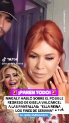 Magaly habla del regreso de Gisela a la TV