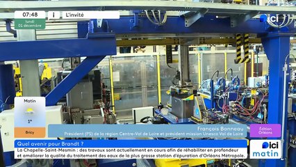 ICI Orléans - L'invité d'ICI Matin : François Bonneau, le président de la Région Centre-Val de Loire