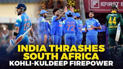 India vs South Africa Highlights: Kohli’s 135, Kuldeep’s Four-fer Boost IND to Win by 17 Runs