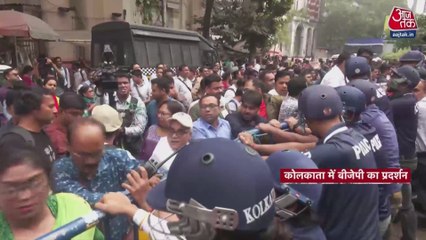 BLO का हल्ला बोल, कोलकाता में EC ऑफिस के बाहर प्रदर्शन; Video