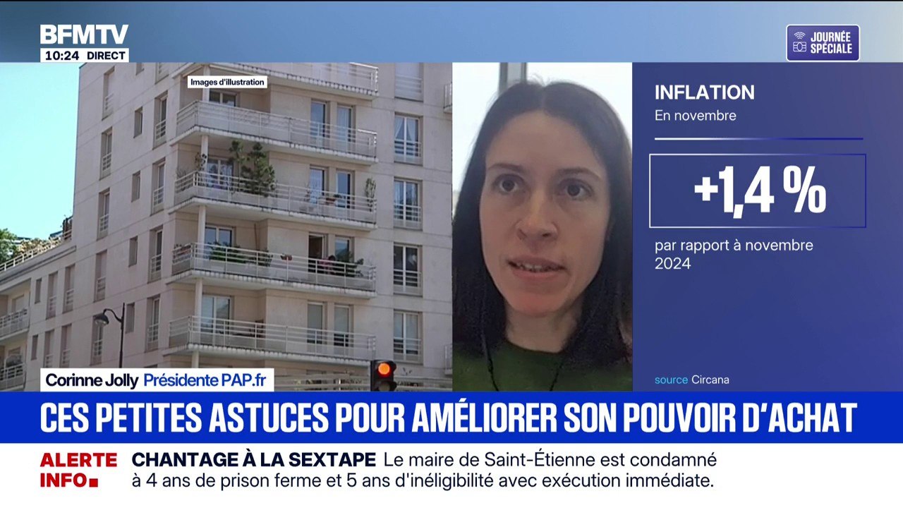 Pouvoir d'achat: "Le logement va entraîner une série de dépenses contraintes qui sont peu comptabilisées dans les statistiques", assure Corinne Jolly, présidente du site PAP