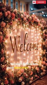 Welcome Gate Business Idea Luxury Event Entrance Décor Bridal Welcome Gate Setup Event Entrance Arch Business Custom Welcome Gate Decor Wedding Entrance Arch Idea Premium Event Gate Design - Tags #welcomeGate #eventdecor #eventplanning #weddingdecor