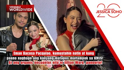 Gabi ng Lagim to Gabi ng Lambing- Emman Pacquiao meets Jillian Ward! | Kapuso Mo, Jessica Soho
