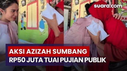 Azizah Salsha Sumbang Rp50 Juta untuk Korban Banjir Padang, Ramai Pujian dari Publik