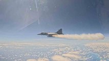 FAB conducts first live firing of Meteor missile with the F-39E Gripen