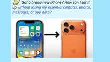 2 Ways to Set Up New iPhone from Old iPhone [2025]