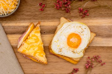 Croque monsieur y croque madame