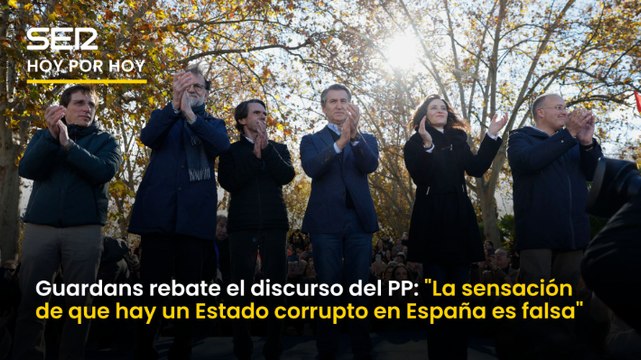 Guardans rebate el discurso del PP: La sensación de que hay un Estado corrupto en España es radicalmente falsa