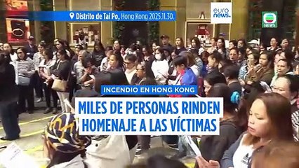 Hong Kong lucha por superar el impacto del incendio que dejó 146 muertos