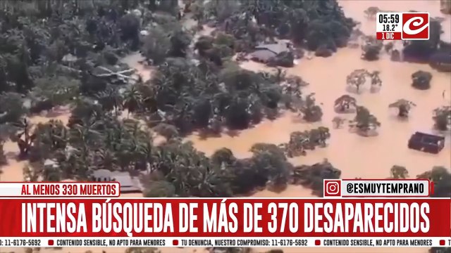Temporal mortal: inundaciones y aludes provocan cientos de muertes y desapariciones