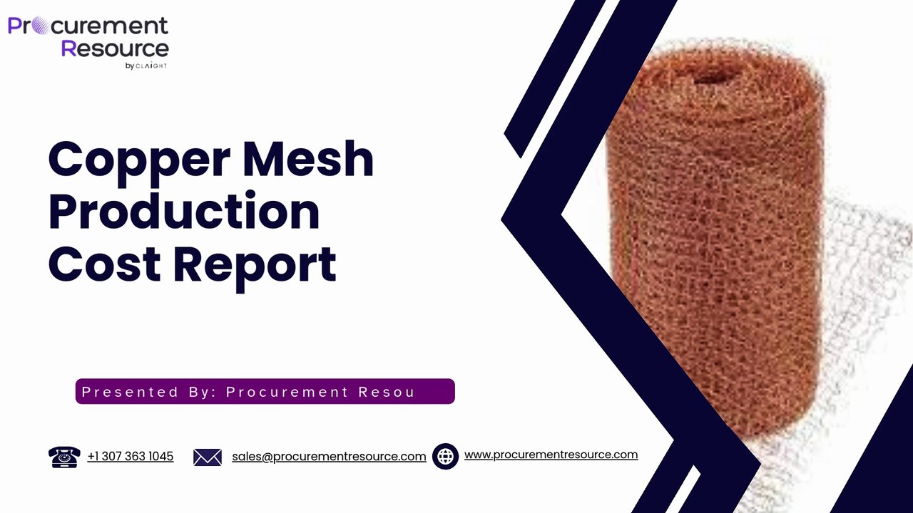 Copper Mesh Production Cost
