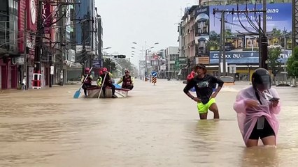 Inundaciones devastadoras en el sudeste asiático