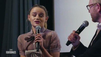 THR Frontrunners Q&A With 'We Were the Lucky Ones' Star Joey King | THR Video