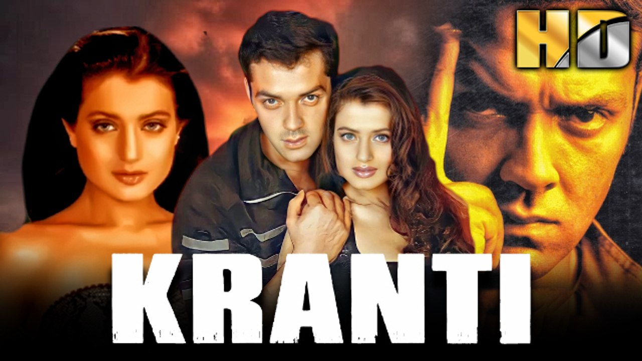 Kranti Superhit Hindi Movie | Vinod Khanna, Bobby Deol, Ameesha Patel, Rati Agnihotri