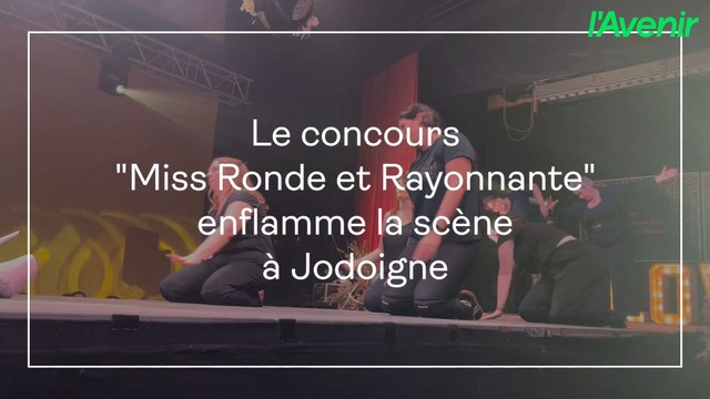 Le concours Miss Ronde & Rayonnante 2025 enflamme la scène à Jodoigne