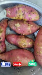 Boil sweet potato recipe how to make shakarkandi at home