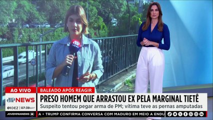 Homem é preso após arrastar ex-namorada pela Marginal Tietê