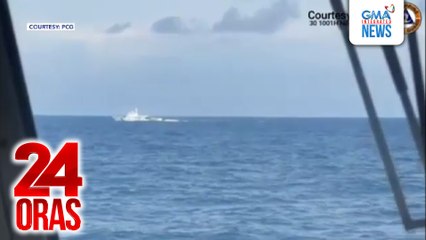 Tatlong China Coast Guard vessels, namataan malapit sa Zambales | 24 Oras