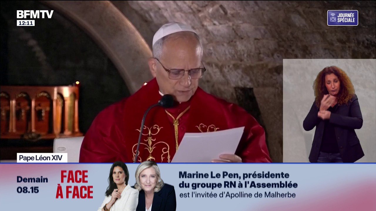 En visite au Liban, le pape Léon XIV multiplie les messages appelant à "la paix" dans le monde