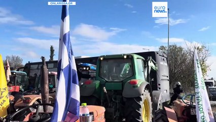 Greek farmers block Athens motorway as fallout from illegal subsidies fraud continues