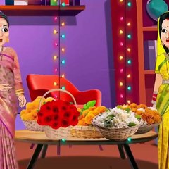 गांव और शहरी बहू की दिवाली सफाई और सजावट