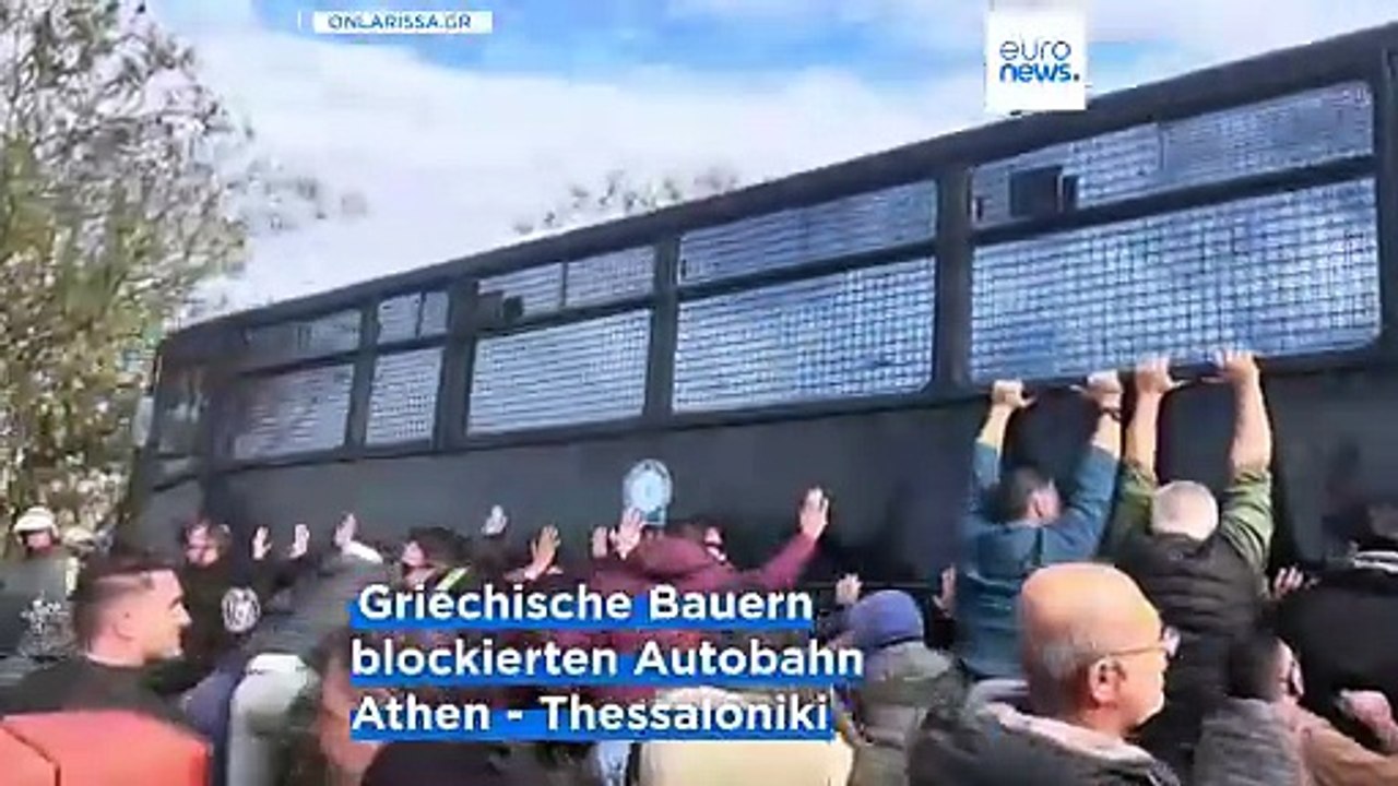 Bauern-Proteste in Griechenland eskalieren, neue Blockade, Verletzte und Festnahmen