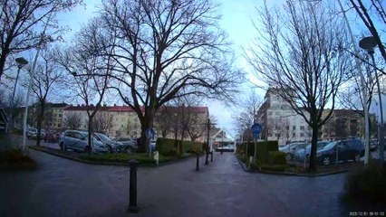 Promenad i Örebro efter läkarbesöket på sjukhuset 1 Dec. 2025