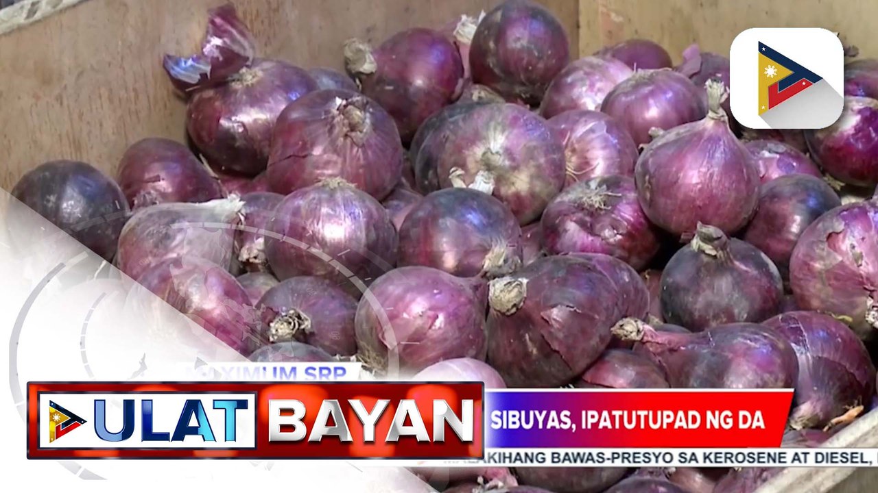 MSRP sa imported na pulang sibuyas, ipatutupad ng D.A.