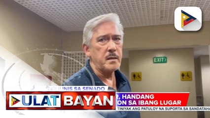 Senado, desididong ituloy ang sesyon bukas para matapos ang pagtalakay sa panukalang national budget | ulat ni Louisa Erispe