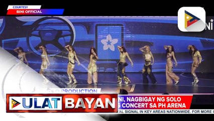 Bini, may kanya-kanyang solo production sa kanilang concert sa Philippine Arena | ulat ni Ice Martinez