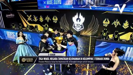 Tiga wakil negara tamatkan kejohanan KIC di kelompok 3 terbaik dunia
