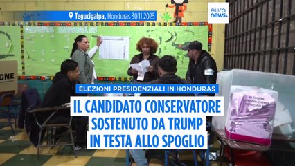 Honduras, spoglio dei voti in una corsa presidenziale serrata dopo l'intervento di Trump