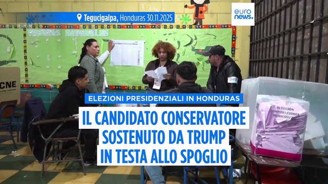 Honduras, spoglio dei voti in una corsa presidenziale serrata dopo l'intervento di Trump