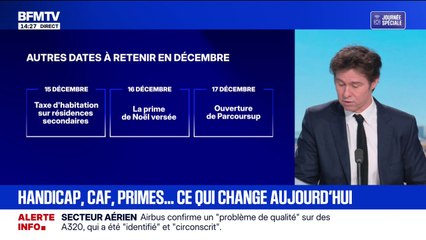 Prime de Noël, Parcoursup, fauteuils roulants… Voici tout ce qui change au 1er décembre 2025