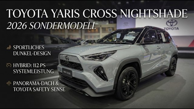 Nightshade Edition im Check: Toyota Yaris Cross 2025 mit Hybrid-Power