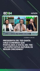 Presidenta del TED Santa Cruz confirma que postulará a vocal del TSE: “La expectativa natural es seguir creciendo”