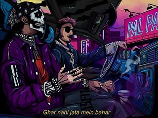 Afusic - Pal Pal with @Talwiinder (Official Visualiser) Prod. @AliSoomroMusic