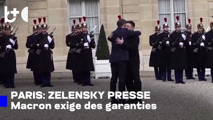Zelensky à Paris pour des pourparlers avec Macron sur la paix en Ukraine